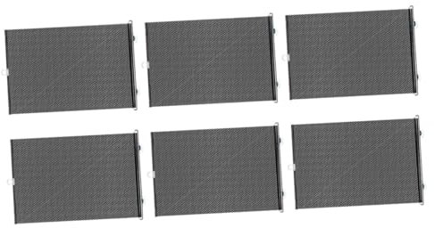 SEWOART 3 Juegos De Parasoles Plegables para Ventana De Coche Parasol Retráctil para Parabrisas Fácil De Instalar 2 Unidades X 3