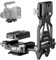 NEEWER Piastra per Batteria V Mount Pieghevole e Leggera con Piastra QR Tipo Arca, Piastra Base Rimovibile Compatibile con SmallRig Gabbia Fotocamera Rig Video DJI RS4 RS3 Gimbal, PS015 PRO
