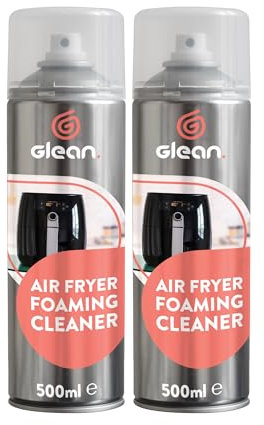GLEAN Oven Rack, Grill, Air Fryer & BBQ Cleaner | Air Fryer Cleaner | Kitchen Cleaning Supplies & Degreaser Spray For Burnt On Grease & Food Spills | No-Scrub Formula | 2x400ml