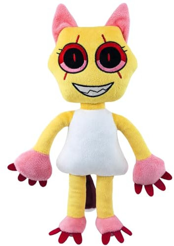 KUKUShining Dandy's World Kuscheltier, Niedliche Charmante Charaktere weiche Stofftiere Gemütliche Kuschelpuppen Plüsch for Jungen Mädchen Gamer-Fans Geschenke(Scraps)