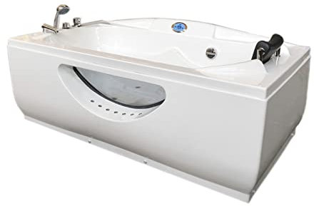 Paris – Baignoire Balnèo Blanche 170 X 90 cm