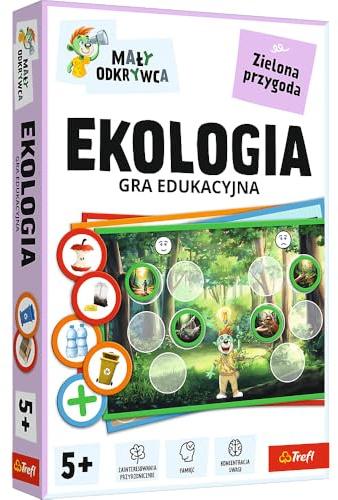Trefl Ökologie - Kleiner Entdecker Lernspiel für Kinder ab 5 Jahren