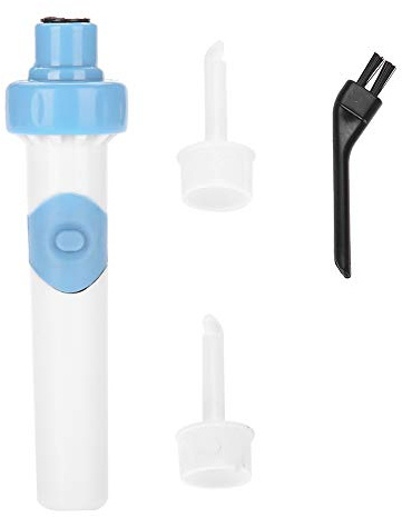 Depisuta Aspirateur électrique Nettoyeur D'oreille, Bouchon D'oreille Souple pour une élimination Sûre du Cérumen, Bouchon Silencieux pour Adultes et Enfants
