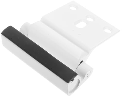 Didiseaon Verrou de Porte Intérieur en Alliage D'aluminium Blanc avec Vis, Loquet de Sécurité pour Porte D'entrée, Serrure Renfort pour Chambre et Appartement, Protection Garçon et Filles,