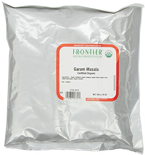 Frontier Garam Masala Certified Organic, 16 Ounce Bag