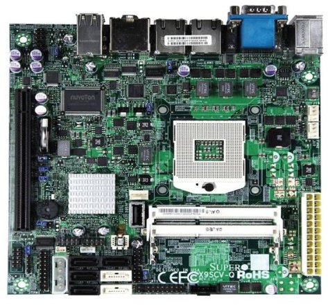 Supermicro X9SCV-QV4-B Intel 2G Core i7/i5/i3, Celeron Processor Intel QM67 Chipset Up to 16 GB DDR3 1066/1333 Motherboard