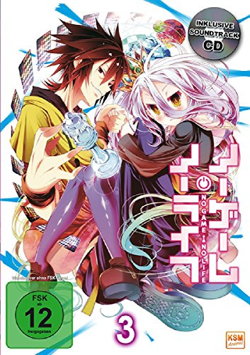 No Game No Life - Episode 09-12 & Soundtrack CD Vol.3 [Limited Edition] (2-Disc-Set)
