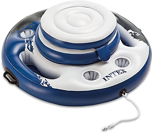 Intex Inflatable Mega Chill Cooler Float with Built-in Cup Holders