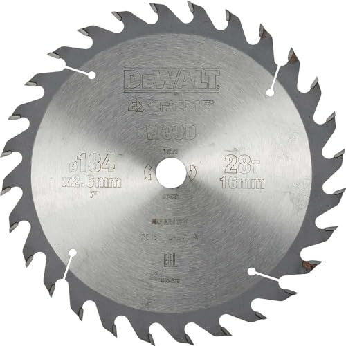 dewalt DT4027-QZ 165 24 30 Extreme Blade ATB - Silber