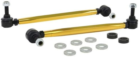 Whiteline Heavy Duty Adjustable Stabiliser Bar Drop Links compatible with Audi / Seat / Skoda / Volkswagen 2003-2018