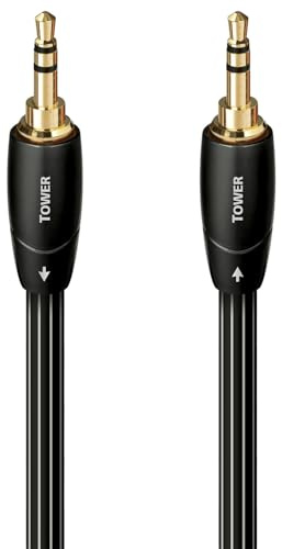 AudioQuest 5m Tower 3.5mm Audio Cable 3.5mm Black - Audio Cables (3.5mm, 3.5mm, Copper, 5 m, Black)