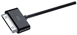 Duracell USB5011A Cavo Dati e Ricarica per Prodotti Apple a 30 Pin, Nero