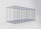 GABIONA Cesta de piedra de gavión rectangular, malla de 5 x 5 cm, profundidad de 40 cm, cesta de cultivo tipo 2, cierre de espiral, galvanizado (100 x 40 x 40 cm)
