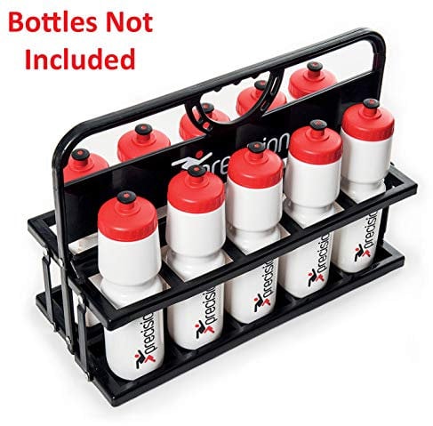 Precision Training Heavy-Duty Plastic Folding Sports Water Bottle Carrier rrp£18