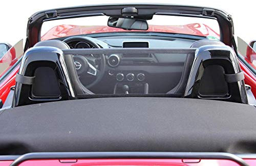 Aperta Windschott passend für Mazda MX-5 100% Passgenau OEM Qualität Schwarz Windstop Windabweiser