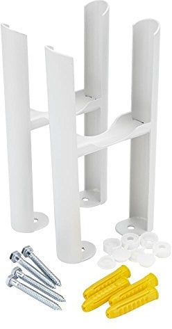 Milano Windsor Traditional White 3 Column Radiator Floor Mounting Feet Kit