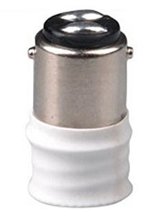 2x B15/BA15D Auf E14 Adapter Lampenfassungen Glühbirnen Konverter Halter Neu DE