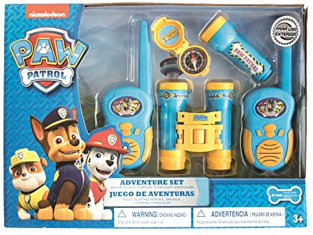 Joytoy - Ensemble d'aventure Paw Patrol - 5 pièces - Bleu - UHF - Enfants