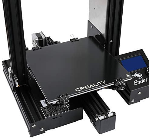 Creality Upgraded Ender 3 Tempered Glass Bed Heated Bed Built Platform Plate Printing Surface 235x235x3mm for Ender 3/ Ender 3 Pro/Ender 5/CR-20 Pro 3D Printer