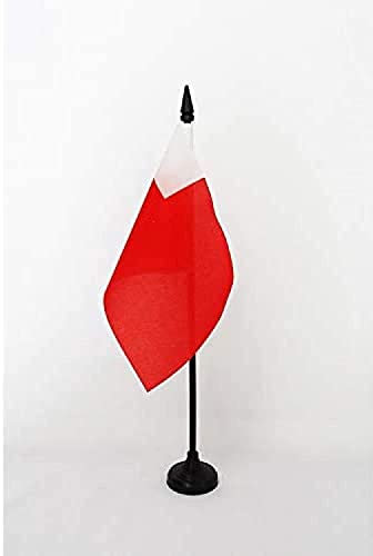 TISCHFLAGGE EMIRAT ABU DHABI 15x10cm - ABU DHABI TISCHFAHNE 10 x 15 cm - flaggen AZ FLAG