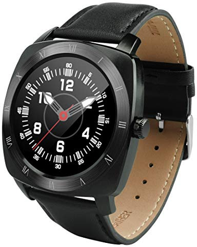 Smartwatch Intelligente Artificiale Smartwatch Domino DM88 Bluetooth V4.0 Heart Rate Smart per iOS/Android Cellulare, Pedometro/Sonno Monitor/Sedentary Remind/Anti-Perso/Telecamera telecoman
