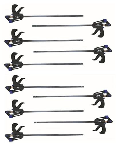 Spannzwinge Einhandzwinge 100/150/300/450/600 Set 10tlg Schraubzwingen