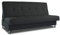 Schlafsofa Bella mit Schlaffunktion - 3 Sitzer Sofa, Couch mit Bettkasten, Bettsofa, Schlafsofa, Polstersofa, Couchgarnitur (Schwarz (Inari 100), ohne Bonell-Federkern)