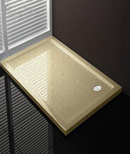 NONAME Piatto Doccia 100x150 cm Altezza 4 cm Colore Crema