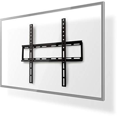 Feste TV-Wandhalterung - 23-55 - maximal unterstützes Bildschirmgewicht: 35 kg - Minimaler Wandabstand: 23 mm - Stahl - Schwarz