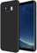 Verco Kompatibel mit Samsung Galaxy S8 Plus Hülle, Matte Rückschale Schutzhülle für Samsung S8+ Case Silikon Handyhülle - Schwarz