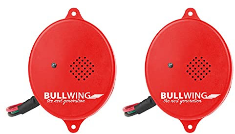 Bullwing Marderschutz 2er Set für Auto Ultraschall Marderabwehr für KFZ Anschluss an 12V Autobatterie