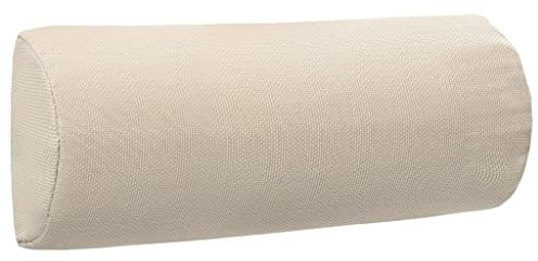 YITHOPI Kopfstütze für Liegestuhl,Universelle Kissen Sonnenliegen Gartenliege Gartenstuhl Gartenmöbel Liegestuhl Kopfkissen Reisekissen Nackenkissen Mit Gummiband,Cremeweiß 40 x 7,5 x 15 cm Textilene