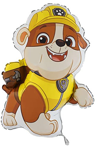 Ballonim® Paw Patrol Rubble Luftballons 80cm Folienballon Party DekorationGeburtstag