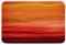 Loussiesd Orange Rot Bedruckt Hochflor Badteppiche Farbverlauf Orange rutschfest Badematte 50x80cm Romantische Farbe Mikrofaser Badezimmerteppich für Mikrofaser Gelb Dunkelrot Badvorleger Raumdeko