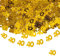 40. Geburtstag Jubiläum Konfetti goldene,Zahlenkonfetti Tischdeko Streudeko,Streudeko für Geburtstagsfeier, Motto-Party,Geburtstags Zahlen-Konfetti,Glitter Geburtstags-Deko, Gold