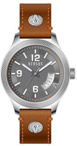 Versus by Versace Herren Armbanduhr Reale 44 mmArmband Leder VSPVT2021