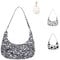 Umhängetasche Damen Handtasche, handtasche vintage, 90s Women's Shoulder Bag, Tasche Kleine Segeltuchtasche y2k Fashion Handtaschen für Frauen Zebra