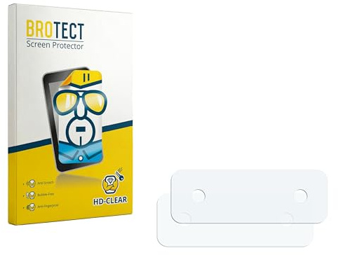 BROTECT Schutzfolie für Philips Series 2200 | 2 Stück Transparenter Displayschutz Made in Germany Klare Displayschutz-Folie Clear Einfache Montage Case-Friendly