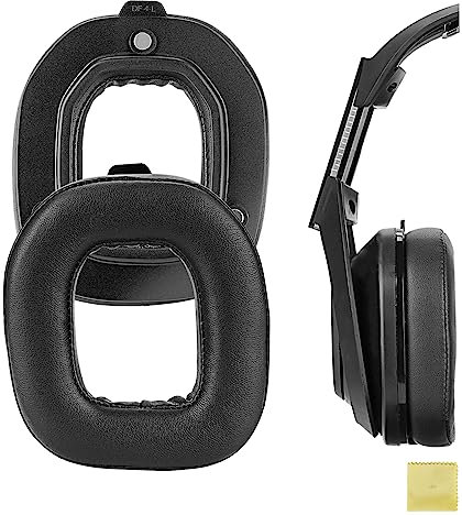 Geekria QuickFit Ersatz-Ohrpolster für Astro A50 Gen 4 Kopfhörer, Ohrpolster, Headset-Ohrpolster, Ohrmuscheln, Reparaturteile (schwarz)