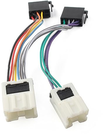 Toiumops Wiring Harness for Nissan X-Trail T30 350Z Skyline V35 Patrol Navara Maxima, Car Radio Plug Wiring Harness Lead Loom Adaptor