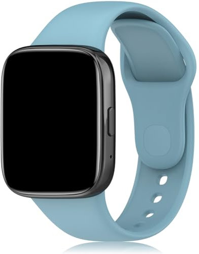 Pheant Correa para Xiaomi Redmi Watch 3 Active Pulsera Deportiva de Repuesto de Silicona Suave para Mujer Hombre