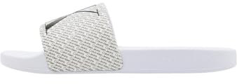 Calvin Klein Art YW0YW01407 Herren-Hausschuhe, Ganz weiße Flagge, 39 EU