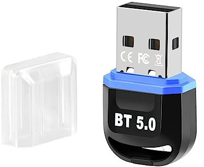 IOIUSKKU Adaptador USB Compatible con Bluetooth 5.0 Receptor multifunción Receptor Transmisor de Audio Conector Ajustable Interfaz Tipo C