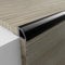 Raouoae Profilé D'angle En Aluminium Pour Carrelage - Profilé De Finition Pour Carrelage En Céramique, Bandes D'extrémité Pour Sols Et Murs, 125CM, 2 Pièces, Idéal Pour Le Bord Des Carreaux, Profilé D