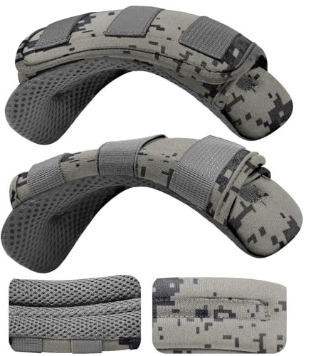 ZINZ 2er-Pack Universelles Breites Schulterpolster mit Ultradickem Kissen für Taschen, Gepäck, Rucksäcke, Taschen, Umhängetaschen, Rutschfest und Atmungsaktiv,CA01FL01