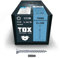 TOX Vis TIMBR SK 8,0 x 200 mm, zinguée bleue à tête fraisée, TX40, vis pour vissage léger et montages à fleur dans la construction en bois, 50 pièces dans un carton, 1x embout inclus, 1120404180200