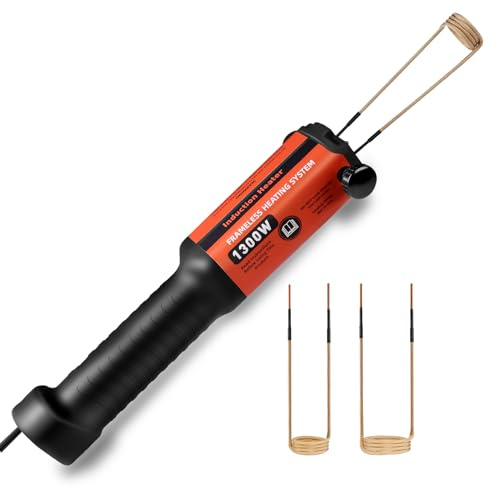 Magnetic Induction Heater Kit,Induction Heater Bolt Removal,1200W 110V Hand Held Induction Bolt Removal Tool for Rusty Screw Removing and Heat Induction Tool