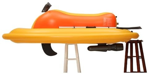 G camolech Sommer Elektromotorboot Jetski Aufblasbares Boot mit 500W Kajak Elektromotor 10000mAh Akkukapazität SUP-Motor Unterwasser-Scooter für Erwachsene und Kinder Meer Tauchen Schwimmausrüstung