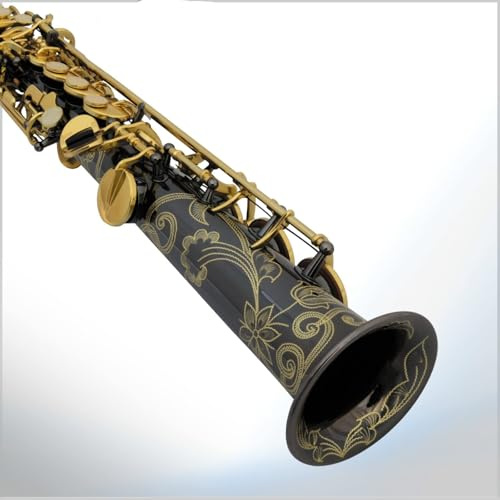 Saxophone B Flat Black Nickel Gold Key Saxophon Messingmaterial Einsteiger-Saxophon für professionelle Leistung
