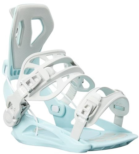 XCMAN Rear Step in Style Snowboard-Bindungen – Leichte All-Mountain-Bindungen mit Einstieg von hinten für Damen und Herren – Einfaches EIN- und Aussteigen (552C, S)